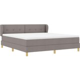Box Postelja s pomičnim dnom in vzmetnico - Taupe 180x200 cm Tkanina, (22052188) | Shoptok.si
