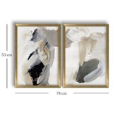 Wallity Dekorativna slika 2P3853NISCT-005, 38x53cm, 2 dijela | Eponuda.ba