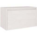 TV omarica 3 kosi bela trdna borovina, (20729993) | Shoptok.si