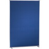 magnetoplan predelna stena, s tekstilno površino, vxšxg 1800 x 1250 x 350 mm | Shoptok.si