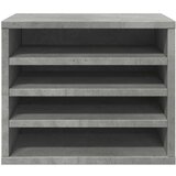  Organizator za pisalno mizo betonsko siv 36x26x29,5 cm inž. les, (21413961) | Shoptok.si