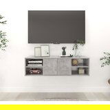  Polica siva boja betona 102 x 30 x 29 cm od iverice Cijene