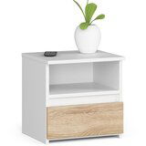 AKORD KOMODA CL1 PK BELO / SONOMA HRAST, (21702833) Cene