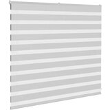 vidaXL zebra senčilo svetlo sivo 155x100 cm tkanina širina 150,9 cm | Shoptok.si