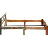  Okvir za krevet od masivnog obnovljenog drva 180 x 200 cm | shoptok.hr