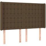  box spring s madracem LED tamnosmeđi 140x200 cm tkanina | shoptok.hr