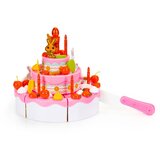 ECO TOYS Komplet za rojstnodnevno torto z dodatki, 125 elementov 3 leta+ | Shoptok.si