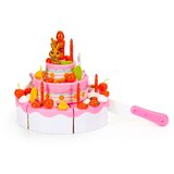 ECO TOYS Set za rođendansku tortu s dodacima, 125 elemenata 3 god+ | shoptok.hr