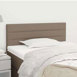  Posteljno vzglavje taupe 100x5x78/88 cm blago, (20724701) Cene