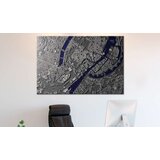  Slika na plutenoj podlozi - Copenhagen Center [Cork Map] 90x60 | shoptok.hr