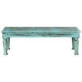 Maison Chic Klubska mizica - kavna mizica - Nizka mizica 110x50x34 cm trden predelan les, (21755150) | Shoptok.si