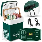 Icemax putni hladnjak 29 litara s ECO načinom rada - zeleni