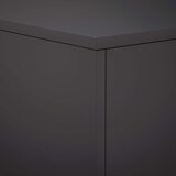  Stalak za biljke 2 pcs Crna 30 x 30 x 100 cm Čelik Slike