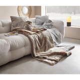 Ambiente krznena odeja 150/200 cm srebrne barve | Shoptok.si