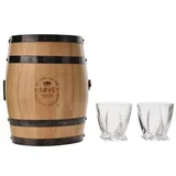 Harvey Makin - Čaše set 2 - Harvey Makin, Whiskey, 10oz in Rustic Wooden Cask