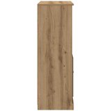  Visoka komoda boja hrasta 60x35,5x103,5 cm konstruirano drvo | shoptok.hr