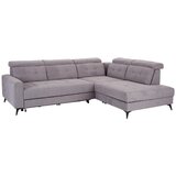 Premium Living sedežna garnitura barletta, siva, ležišče, predal | Shoptok.si