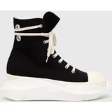 Rick Owens Tenisice Woven Shoes Abstract Sneak za muškarce, boja: crna, DU01D1840.CBES1.911