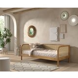 Vipack postelja iz masivnega hrasta z letvenim dnom 90x200 cm v naravni barvi olive captain rotan – | Shoptok.si