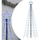  LED božićno drvce sa šiljcima 220 LED plavo 180 cm | shoptok.hr