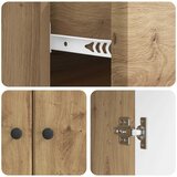 Kreveta Hrast artisan 66 x 34,5 x 90 cm Konstruirano drvo Slike