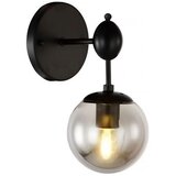Toolight Staklena zidna svjetiljka crna APP750-1W | shoptok.hr