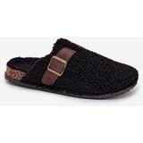 Boto Women's slippers with sheep fur style Black Lorivine | shoptok.hr