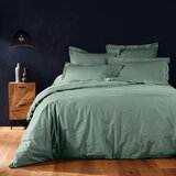Douceur d intérieur Zelena pamučna navlaka za poplun za bračni krevet/za produženi krevet 240x220 cm Lina – | shoptok.hr