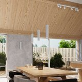  Stenska svetilka KARBON 30 bela, (21626737) | Shoptok.si