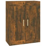 Maison Chic Stenska omarica - Zidna omarica dimljeni hrast 69,5x32,5x90 cm inženirski les iu415, (22062390) Cene