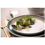 Bitz Bijeli/zeleni tanjur od kamenine ø 27 cm White/Green – | shoptok.hr