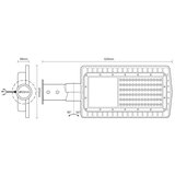  LED Ulična svetiljka LED/100W/230V 5000K | Eponuda.com