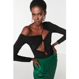 Trendyol Black Asymmetrical Collar Detailed Body Cijene