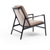 Gazzda Crna/bež kožna fotelja Dedo – | shoptok.hr