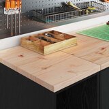  Garažni ormarići 2 kom crni od konstruiranog drva | shoptok.hr