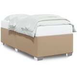  Okvir za krevet boja cappuccina 100x200 cm umjetna koža | shoptok.hr