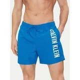 Calvin Klein Swimwear Kopalne hlače KM0KM01004 Modra Regular Fit