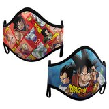 Dragon Ball paket od 2 različite dječje maske za lice, 6-9 god | shoptok.hr