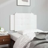  Vzglavna stranica bela 80 cm umetno usnje | Shoptok.si
