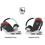 Coccolle Avtosedež 360stopinj 0-36 kg ISOFIX iSize Lyra Dahlia Red | Shoptok.si