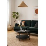 Bonami Essentials Crni okrugao stolić za kavu u dekoru hrasta ø 64 cm Hagen – | shoptok.hr