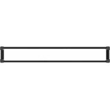  Vrtna visoka greda Črna 200 x 30 x 72 cm WPC in aluminij, (5000287738) | Shoptok.si