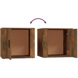  Noćni ormarići 2 kom boja dimljenog hrasta 50 x 39 x 47 cm | shoptok.hr