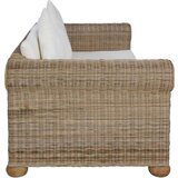  2-dijelni set sofa od prirodnog ratana s jastucima | shoptok.hr