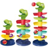  Šareni i prijateljski tobogan za igru s lopticama - dinosaur | shoptok.hr