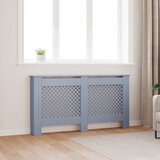  Pokrov za radijator antracit 152 x 19 x 81,5 cm MDF | shoptok.hr