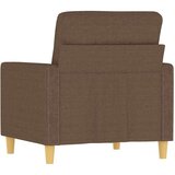  Fotelja smeđa 60 cm od tkanine | shoptok.hr