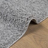  Čupavi moderni tepih s visokim vlaknima sivi 140x200 cm | shoptok.hr