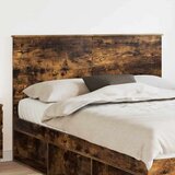  Vzglavje z vzglavjem Dimljeni oreh 140 cm Konstruiran les, (5000109885) | Shoptok.si