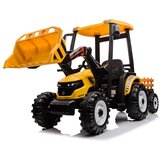 Traktor na akumulator s prikolicom Hercules 24V - žuti | shoptok.hr